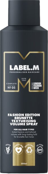 Label.M Fashion Edition Brunette Texturising Volume Spray 200 ml von Label.M