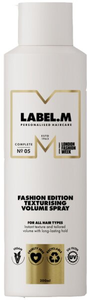 Label.M Fashion Edition Texturising Volume Spray 200 ml von Label.M