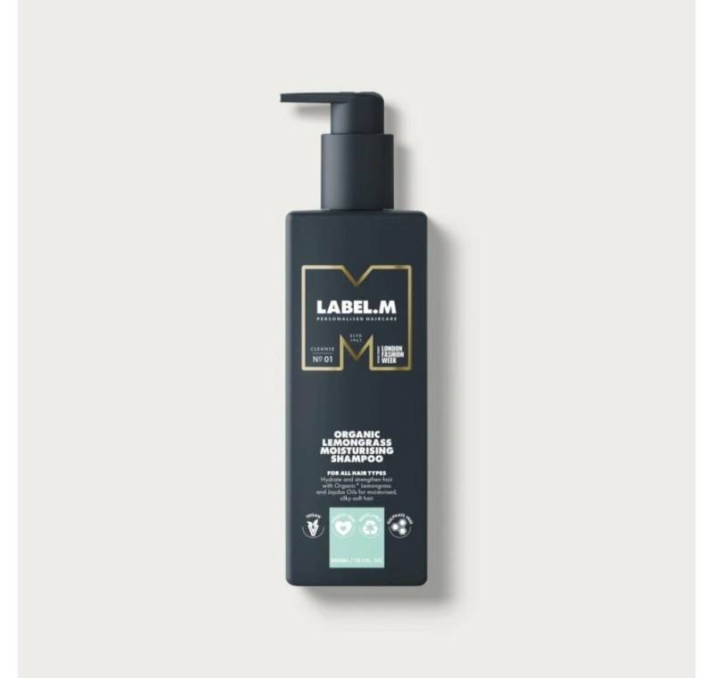 Label.m Haarshampoo Bio-Zitronengras-Feuchtigkeitsshampoo 300 ml von Label.m