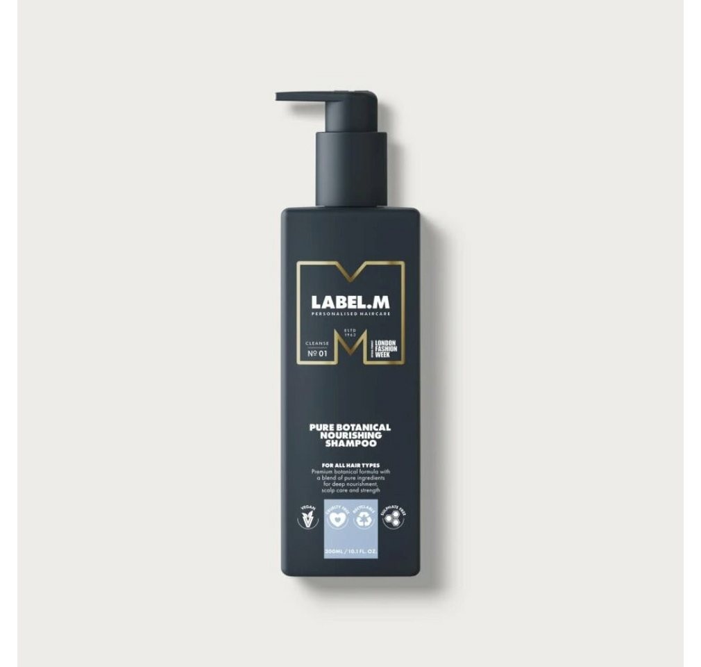 Label.m Haarshampoo Reines botanisches Pflegeshampoo 300ml Label.m Haarshampoo Reines botanisches Pflegeshampoo 300ml von Label.m