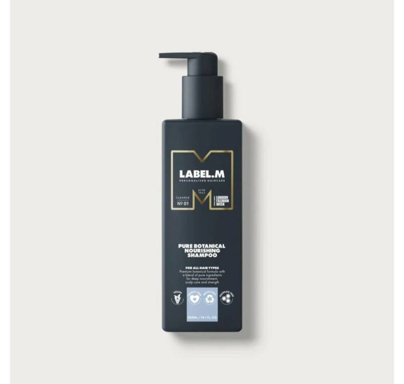 Label.m Haarshampoo Reines botanisches Pflegeshampoo 300ml von Label.m