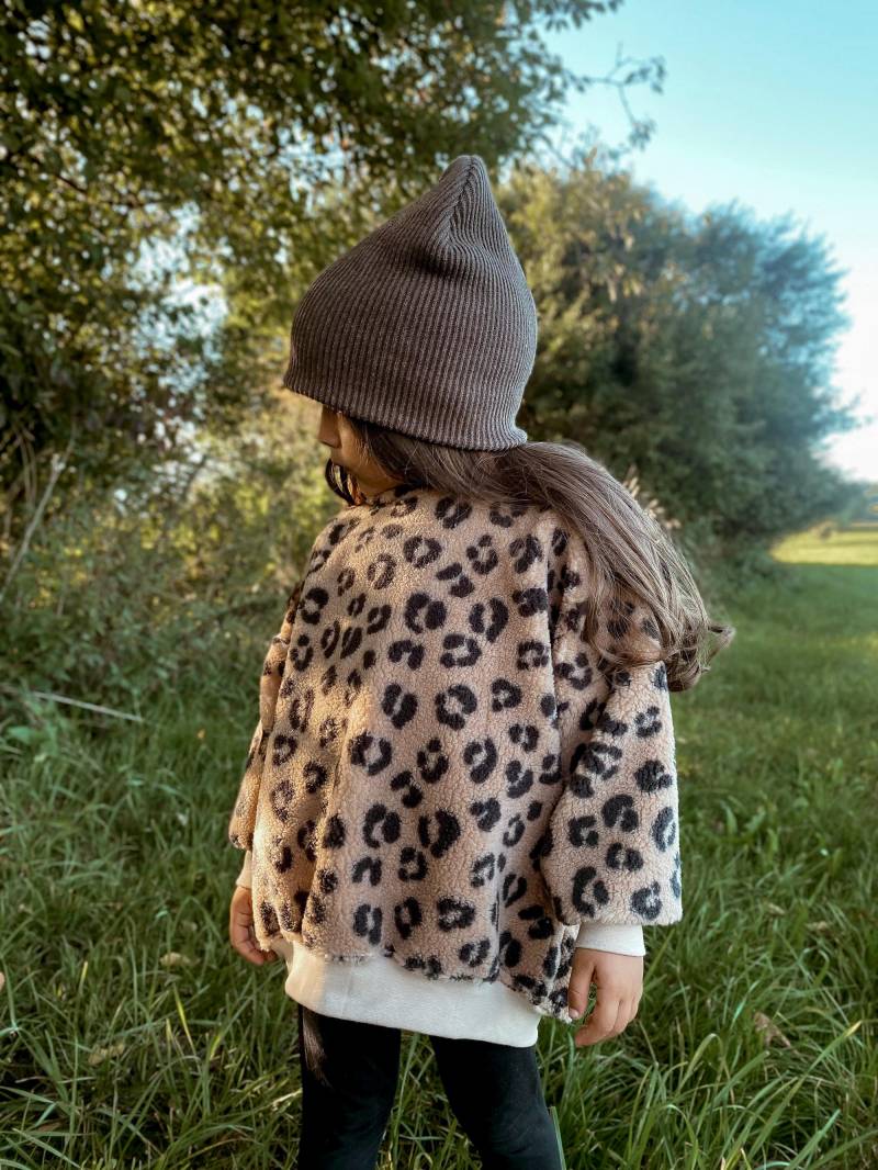 Oversize Hoodie Jacken Ersatz - Gr. 62/68 122/128 Leo Plüsch Überzieher Baby- Kinderjacke Teilfutter Oder Komplettfutter von Label1912