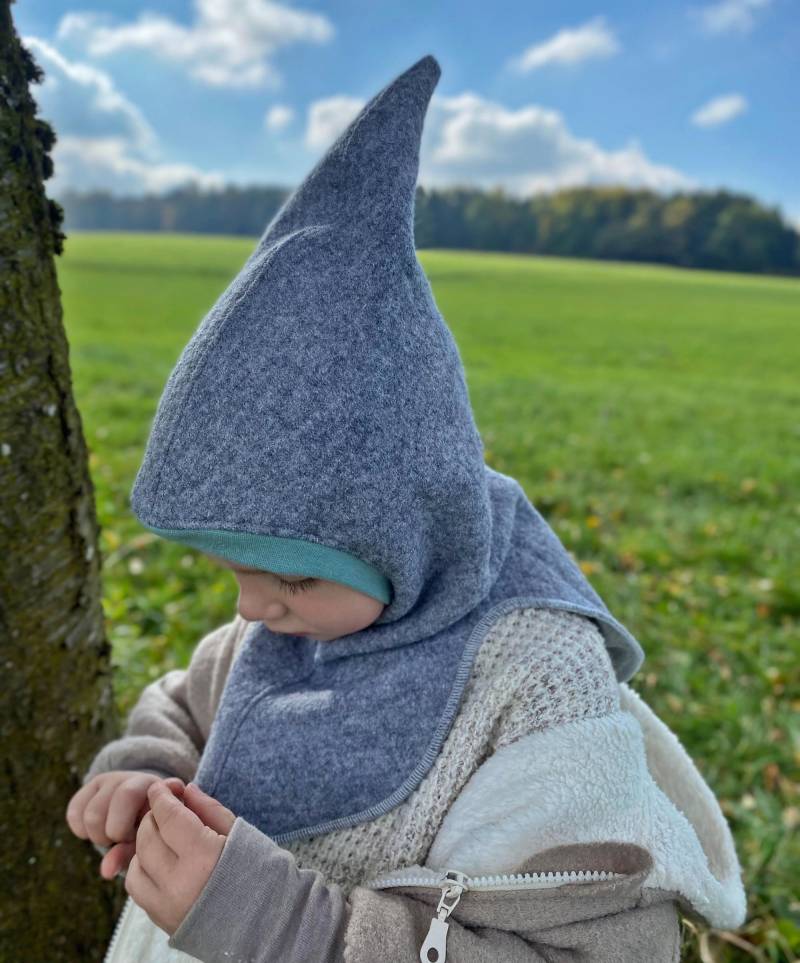 Walk Schlupfmütze Schalmütze Hellgrau Meliert Ku 46/50 - 54/58 Kinder Mütze Wintermütze Für Wollwalk Walk Schlupfmütze Schalmütze Hellgrau Meliert Ku 46/50 - 54/58 Kinder Mütze Wintermütze Für Wollwalk von Label1912