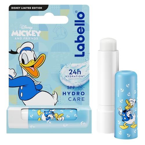 LABELLO Hydro Care Limited Edition Donald (1 x 5,5 ml), feuchtigkeitsspendender Lippenstift FPS 15 für Kinder, feuchtigkeitsspendend, langanhaltend von Labello