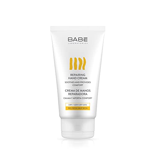 Laboratorios Babé - Hand- und Nagel-Reparaturcreme 50 ml, regenerierend, nährend, feuchtigkeitsspendend, kältebeständig, sofortige Absorption, sofortige Reparatur, rissige Hände von Babe