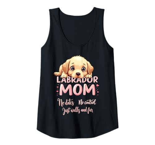 Damen Lustiges Labrador-Zitat "Mom Dog Lab Mama" Tank Top Damen Lustiges Labrador-Zitat "Mom Dog Lab Mama" Tank Top von Labrador Fun Designs