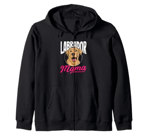 Labrador Mama Lustiges Labrador Kapuzenjacke Labrador Mama Lustiges Labrador Kapuzenjacke von Labrador Hunde Sprüche Designs Geschenke