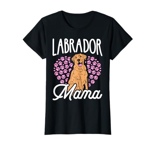 Labrador Mama Hund Hundemama Gassi Gehen Mutter Mama T-Shirt Labrador Mama Hund Hundemama Gassi Gehen Mutter Mama T-Shirt von Labrador Muttertag Mama Geschenke & Designs