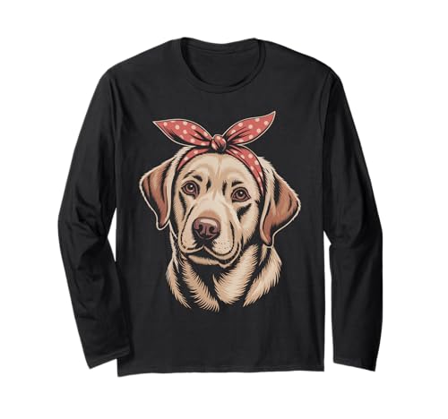 Labrador Retriever Mädchen Labrador Langarmshirt von Labrador Retriever Lover Gifts & Tees