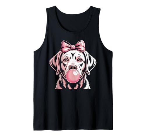 Rosa Bubblegum Labrador Retriever für Mädchen Labrador Tank Top von Labrador Retriever Lover Gifts & Tees