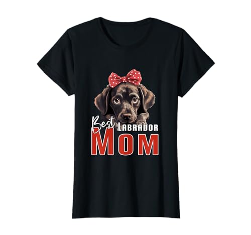Damen Labrador Mama Geschenk für Hundeliebhaberin Frau T-Shirt von Labradorgeschenke für Hundefans