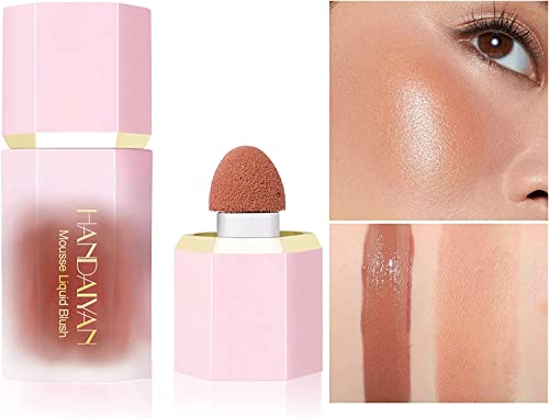 Liquid Blush for Cheeks Mattes Flüssiges Rouge Make-up Creme Rouge Leichtes Atmungsaktives Natürliches Aussehen Ideales Blush Flüssig für Frauen Mädchen (6#) von Labstandard