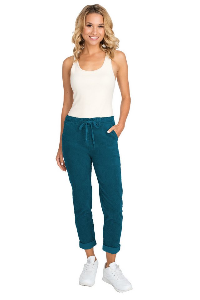 Lacamia Cordhose aus Baumwolle, Herbst / Winter, zeitlose Hose aus Cord H05 von Lacamia