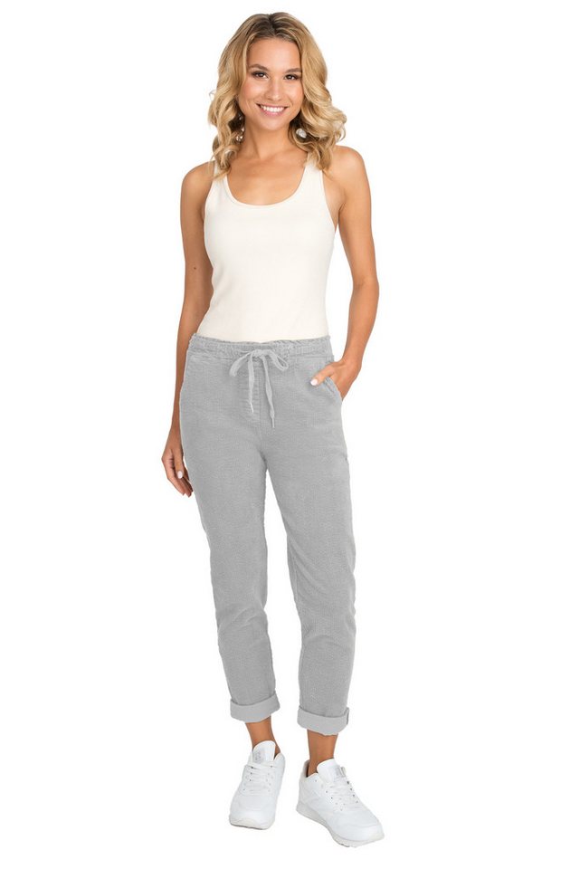 Lacamia Cordhose aus Baumwolle, Herbst / Winter, zeitlose Hose aus Cord H05 von Lacamia