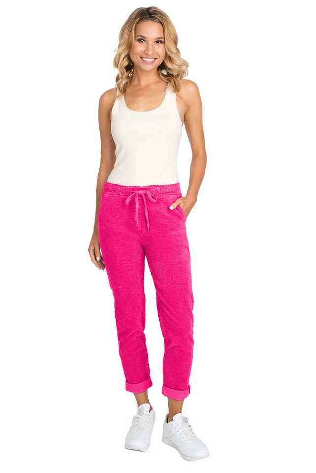 Lacamia Cordhose aus Baumwolle, Herbst / Winter, zeitlose Hose aus Cord H05 von Lacamia