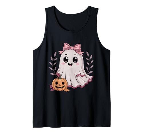Spitze Geist Halloween Kokette Schleife Kürbis Vintage Frauen Mädchen Tank Top Spitze Geist Halloween Kokette Schleife Kürbis Vintage Frauen Mädchen Tank Top von Lace Ghost Halloween Coquette Bow Pumpkin