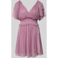 LACE & BEADS Cocktailkleid mit V-Ausschnitt in Rose, Größe L LACE & BEADS Cocktailkleid mit V-Ausschnitt in Rose, Größe L von Lace & Beads