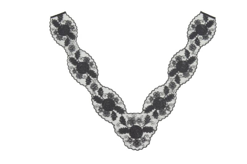 stickapplikationen in Schwarz 1680 stickapplikationen in Schwarz 1680 von LaceElements