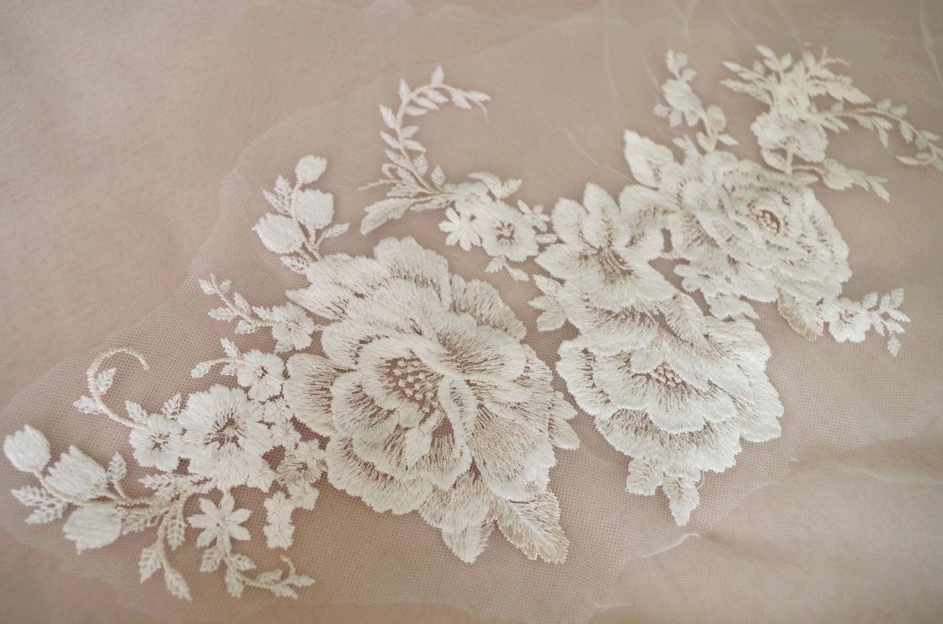 Filigrane Bestickte Spitzenappliklik, Spitzen Mieder Für Brautkleid, Brautspitze Applikation, High End Mieder, Baumwoll Applikation Filigrane Bestickte Spitzenappliklik, Spitzen Mieder Für Brautkleid, Brautspitze Applikation, High End Mieder, Baumwoll Applikation von LaceFun