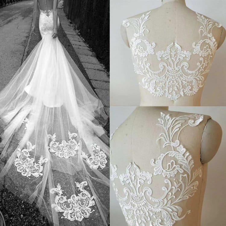 Retro Off White Lace Applique, Bestickte Bodze Spitze Florals Motiv Patch, Körper Für Die Kleiderveränderung Retro Off White Lace Applique, Bestickte Bodze Spitze Florals Motiv Patch, Körper Für Die Kleiderveränderung von LaceFun