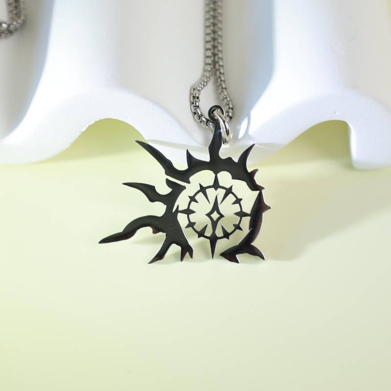 Honkai Star Rail Phainon Sterling Pendant Necklace, Elegant Collarbone Chain, Perfect Christmas Gift For Anime Fans von LaceHavendesign