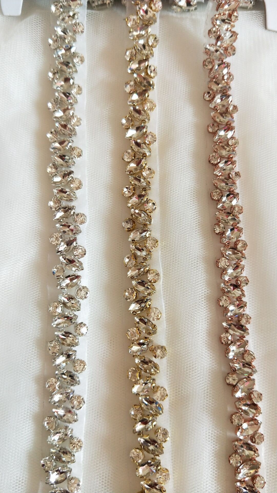 Strass Kristall Spitzenbesatz Für Braut Accessoires Hochzeit Kleid Schärpe Gürtel Stirnband Kostüm Verschönerung 3 Farben Strass Kristall Spitzenbesatz Für Braut Accessoires Hochzeit Kleid Schärpe Gürtel Stirnband Kostüm Verschönerung 3 Farben von Lacebeauty