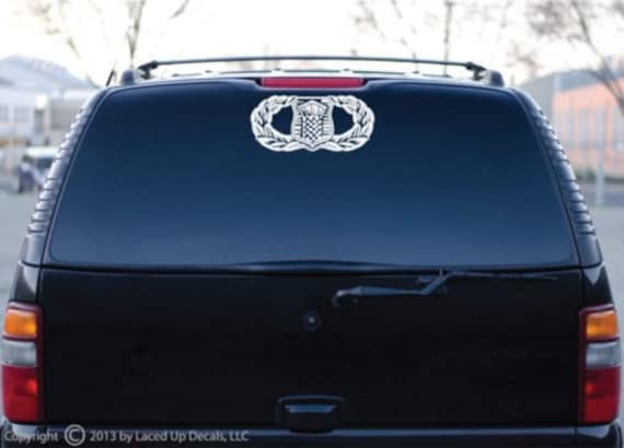 Air Traffic Control Badge Basic Vinyl Aufkleber Large © 2013 Laced Up Decals von LacedUpDecals510