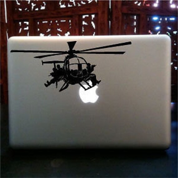 Night Stalkers Special Forces Laptop Skin © 2013 Laced Up Decals Sku Kleiner Vogel Klein 33 von LacedUpDecals510