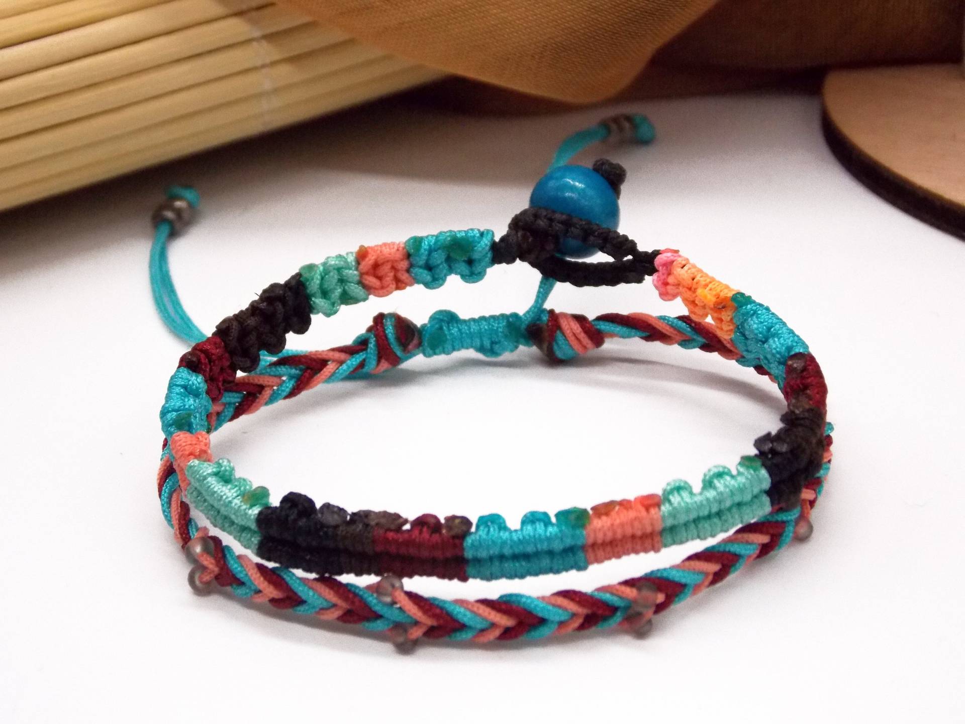Rag Rug Armband-Set | Freundschaftsarmbänder Für Frauen Bunte Armbänder Handgewebte Surfer Kordelarmbänder Mädchen Gf Geschenk von LacertaAccs