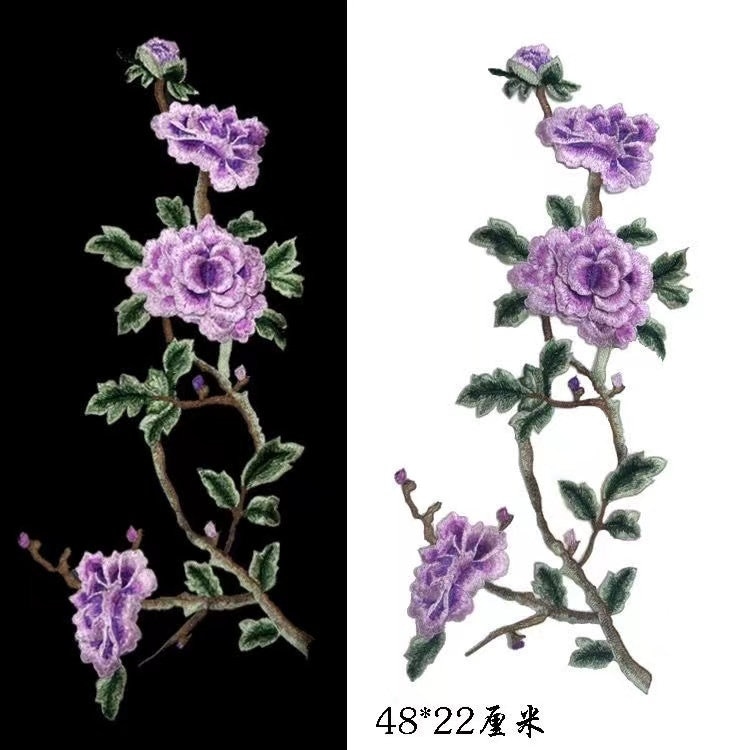 3D Blumen Applikation Patch Blumenmuster Gestickt Jeans Oder T-Shirt Dekoration von Laceshine