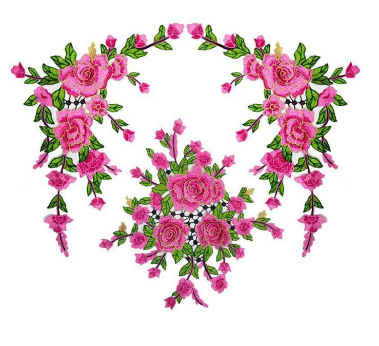 3D Stickerei Blumen Patch-Spitze-Gewebe-Applikation Nähen Kleidung Applikation Diy Große Kleidungsstück Zubehör 3D Stickerei Blumen Patch-Spitze-Gewebe-Applikation Nähen Kleidung Applikation Diy Große Kleidungsstück Zubehör von Laceshine