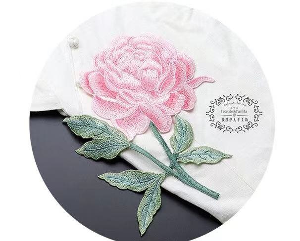 Blumen Aufnäher Applikation Kleidung Dekoration Patch Gestickter von Laceshine