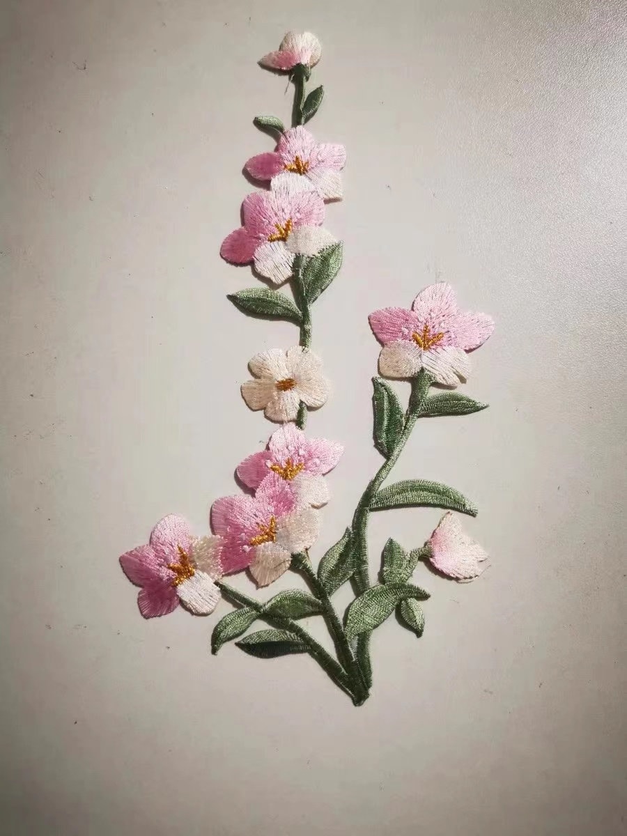 Blumenstickerei Blumen-Flicken-Spitze-Gewebe-Applikation Nähen Kleidung Applikation Patch Kleidungsstück Zubehör Blumenstickerei Blumen-Flicken-Spitze-Gewebe-Applikation Nähen Kleidung Applikation Patch Kleidungsstück Zubehör von Laceshine
