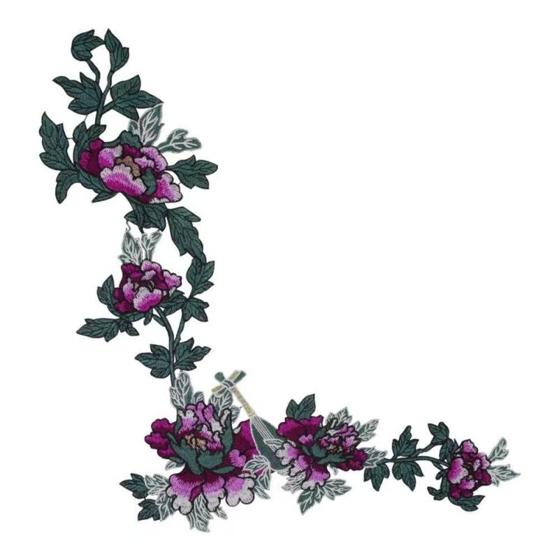 Große Stickerei Blumen Applikationen Spitze Patches Große Stickerei Blumen Applikationen Spitze Patches von Laceshine