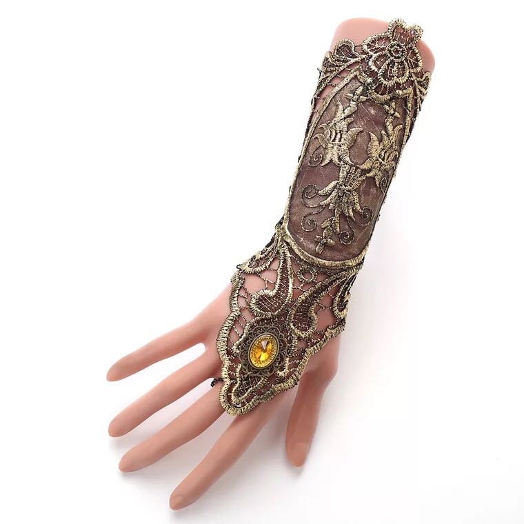 Hand Dekoration Spitze Handschuhe Damen Kleider Mit Armschmuck Hand Dekoration Spitze Handschuhe Damen Kleider Mit Armschmuck von Laceshine