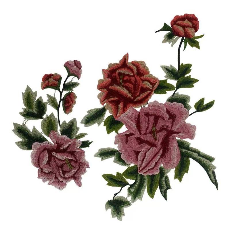 Paar Blume Patch Stickerei Applikationen Blumen Patches Gewänder Budges Accessoires Aufgenäht Paar Blume Patch Stickerei Applikationen Blumen Patches Gewänder Budges Accessoires Aufgenäht von Laceshine