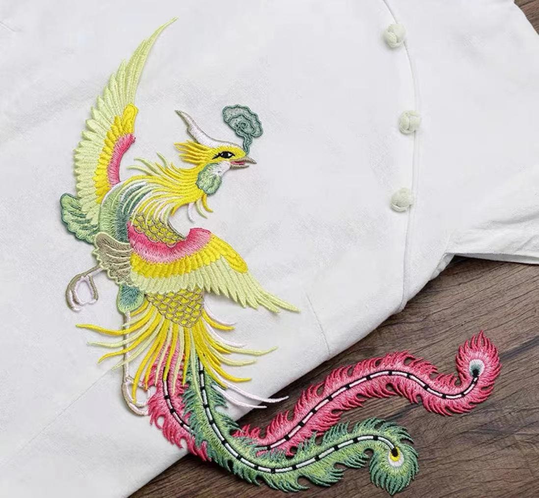 Phoenix Patch Applikation Gestickte Stoff Annähen Auf Patches Für Bühnenkleidung Phoenix Patch Applikation Gestickte Stoff Annähen Auf Patches Für Bühnenkleidung von Laceshine
