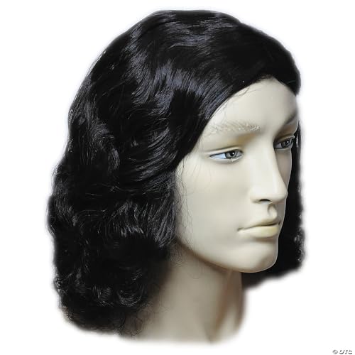 Biblical Wig Black Costume Wig von Lacey Wigs