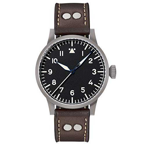 Laco Fliegeruhr Original Heidelberg Made in Germany – 39mm Ø hochwertige Automatikuhr – Einzigartige Qualität. Herausragende Verarbeitung – Wasserdicht im zeitlosem Design – seit 1925 von Laco