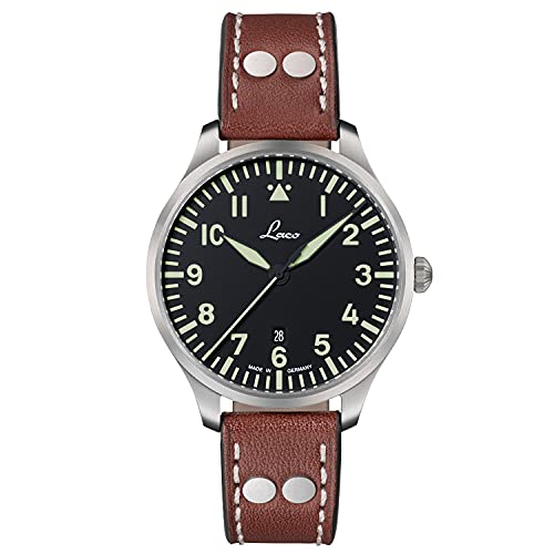 Laco Fliegeruhr Genf.2.D 40 Made in Germany – 40 mm Ø hochwertige Quarzuhr mit Datumsanzeige – Baumuster A – Einzigartige Qualität. Herausragende Verarbeitung – Wasserdicht Laco Fliegeruhr Genf.2.D 40 Made in Germany – 40 mm Ø hochwertige Quarzuhr mit Datumsanzeige – Baumuster A – Einzigartige Qualität. Herausragende Verarbeitung – Wasserdicht von Laco