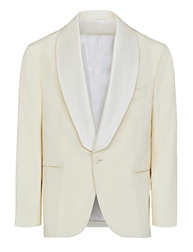 Lacoac Herren EIN Knopf Blazer Schal Revers Anzug Jacke Formal Bankett Prom Hochzeit von Lacoac