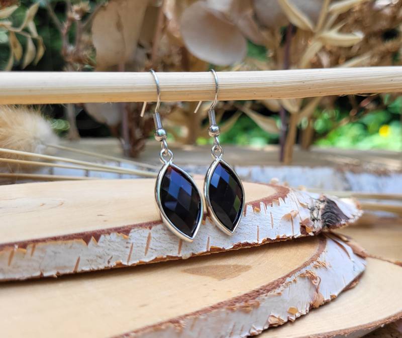 Turmalin Ohrringe Silber Edelstein Ohrhänger von LacooniSchmuck