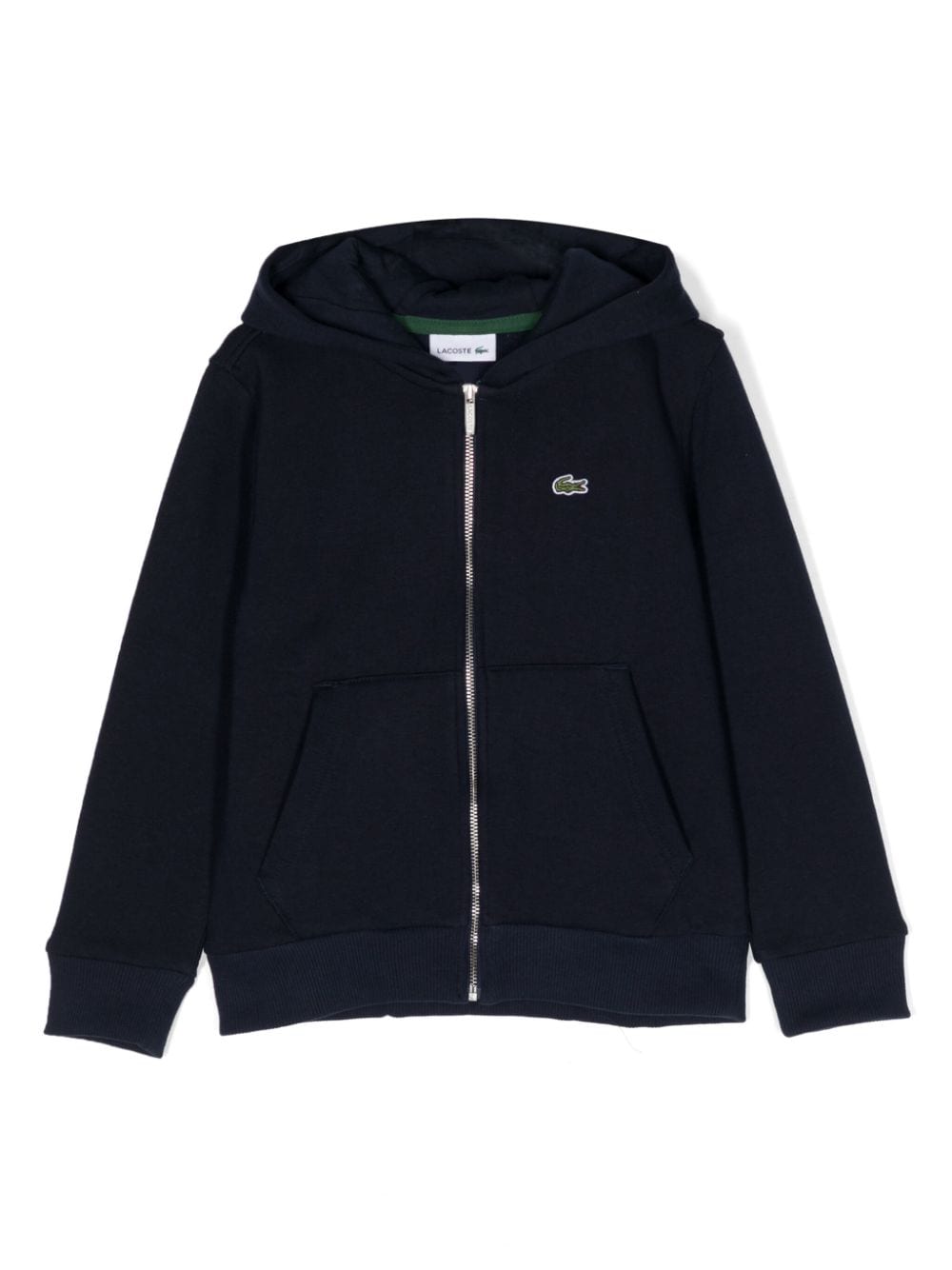 Lacoste Kids Kapuzenjacke mit Logo-Stickerei - Blau von Lacoste Kids