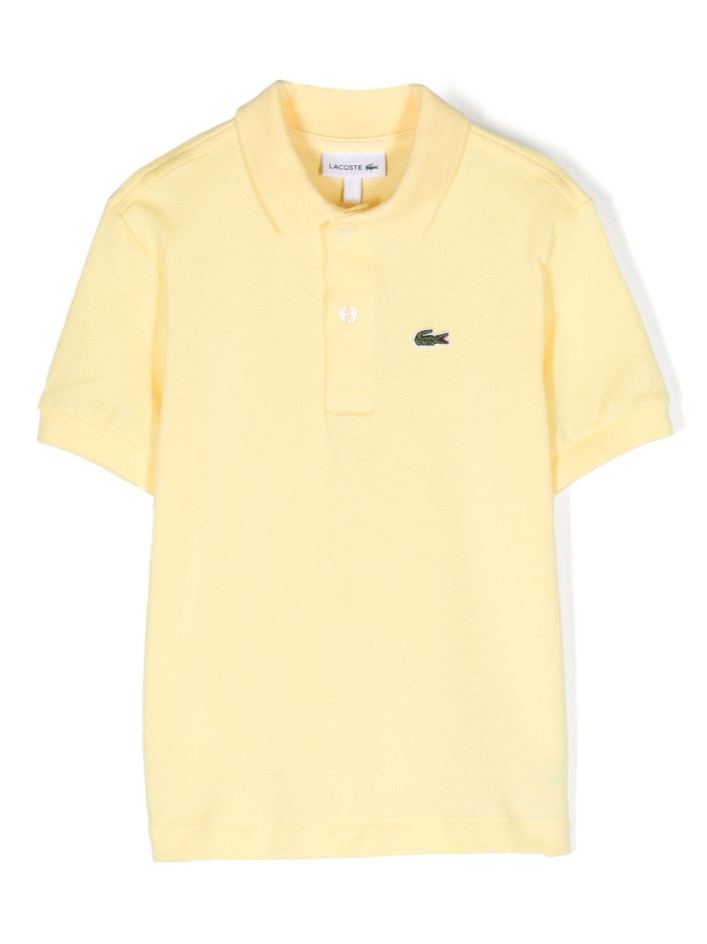 Lacoste Kids Poloshirt mit Logo-Stickerei - Gelb von Lacoste Kids