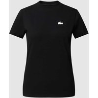 Lacoste Sport T-Shirt mit Logo-Patch in Black, Größe 38 von Lacoste Sport