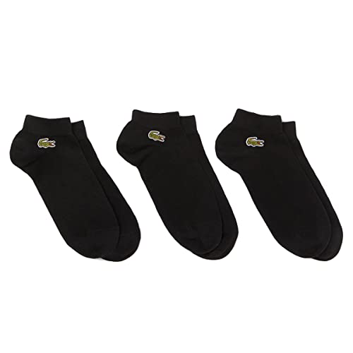 Lacoste Sport Unisex RA4183 Socken, Noir/Noir-Noir, 39/42 von Lacoste