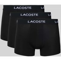 Lacoste Boxershorts mit elastischem Label-Bund in Black, Größe M von Lacoste