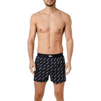 LACOSTE Herren Boxershorts blau Reine Baumwolle unifarben von Lacoste