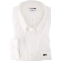 LACOSTE Herren Hemd weiß Baumwolle von Lacoste