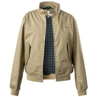 LACOSTE Herren Blouson beige Baumwolle unifarben von Lacoste